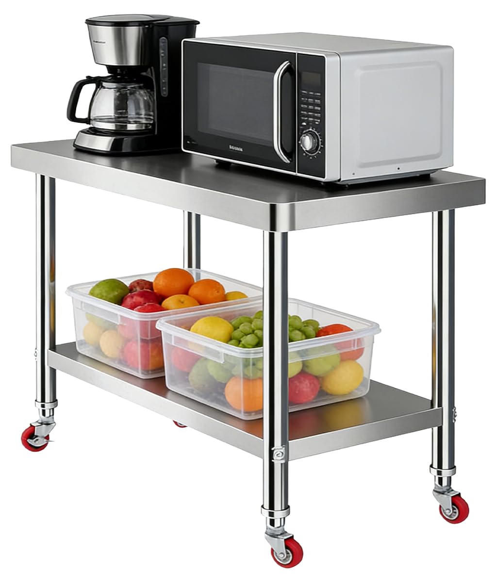 作業台　キッチン作業台　厨房機器 Amazon.co.jp: TUIYIDUO ステンレス作業台 キッチンテーブル 業務用